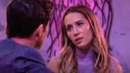Josslyn cozies up to Professor Dalton | Image: ABC